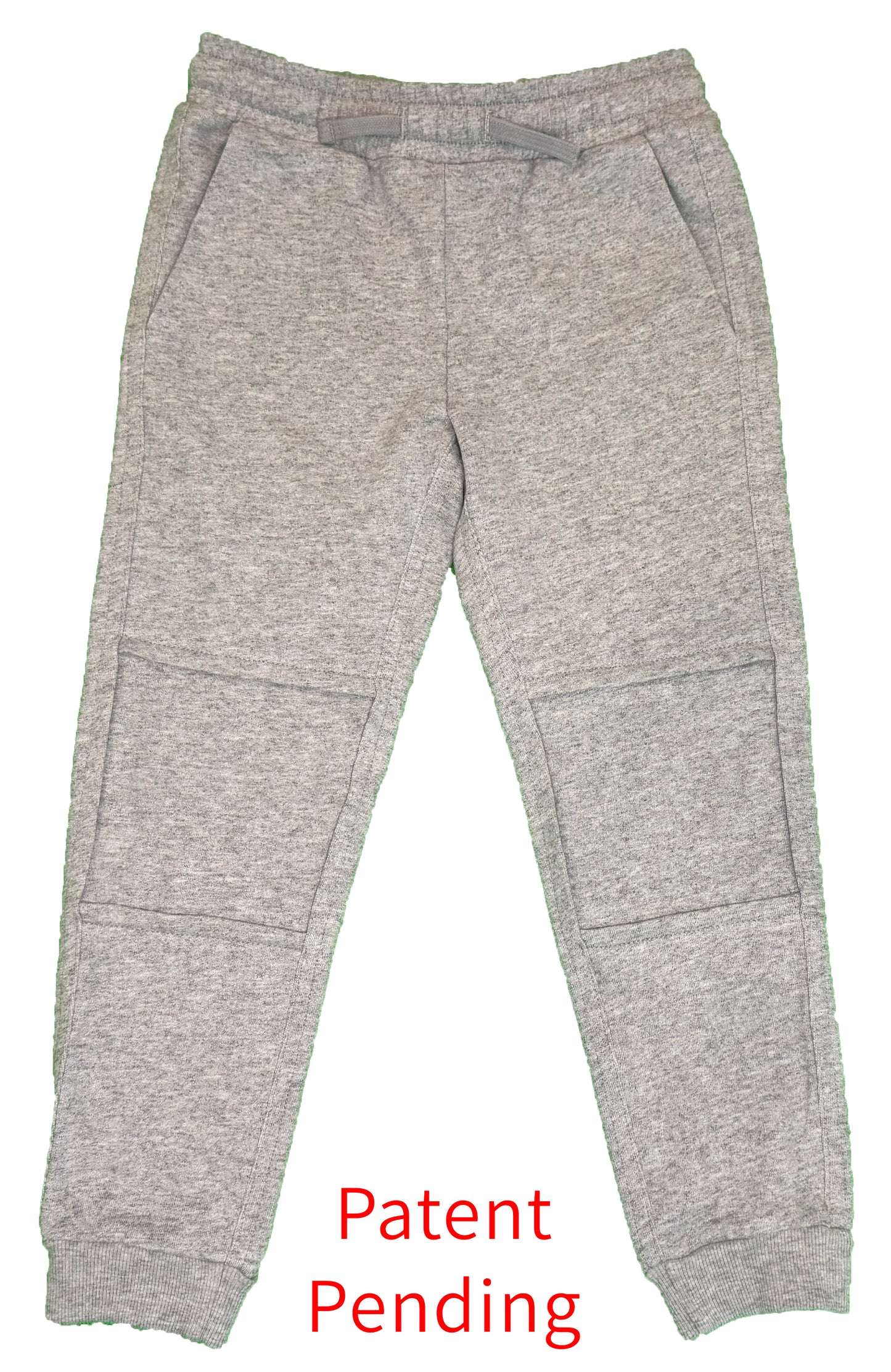 Double-Layer Sweatpants--DisCover-Knee™ Snip-a-Stitch™ with Plain Second Layer